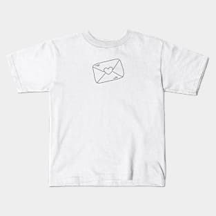 lover letter Kids T-Shirt